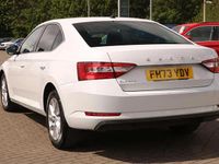 Used Skoda Superb SE Technology 147 HP (108 kW) 2024 Moon white metallic Hatchback