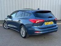 Used Ford Focus Titanium X 120 HP (88 kW) 2019 Blue Estate
