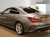 Used Mercedes CLA200 AMG line 136 HP (100 kW) 2018 Grey Coupe