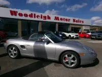 Used Porsche Boxster 220 HP (161 kW) 2002 Silver Cabriolet