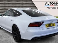 Used Audi A7 Black Edition 2016 White Hatchback