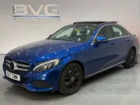 Used Mercedes C200 Premium 184 HP (135 kW) 2017 Blue Sedan