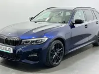 Used BMW 330e M Sport 292 HP (214 kW) 2021 Blue Estate