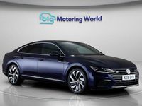 Used VW Arteon R-line 187 HP (137 kW) 2018 Blue Hatchback