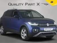 Used VW T-Cross SEL 2021 Blue SUV
