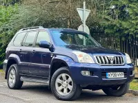 Used Toyota Land Cruiser 173 HP (127 kW) 2008 Blue SUV