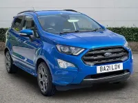 Used Ford Ecosport ST-Line 125 HP (91 kW) 2021 Blue SUV