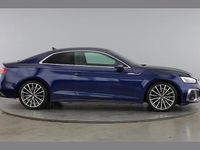 Used Audi A5 S-Line 150 HP (110 kW) 2023 Navarra blue Coupe