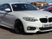 Used BMW 218 M Sport 2014 White Coupe