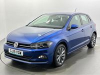 Used VW Polo SEL 116 HP (85 kW) 2019 Blue Hatchback