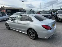 Used Mercedes C220 AMG line 2020 Silver Sedan