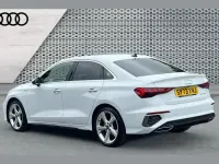 Used Audi A3 S-Line 147 HP (108 kW) 2023 White Sedan