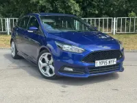 Used Ford Focus ST 185 HP (136 kW) 2015 Blue Hatchback