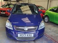Used Vauxhall Zafira 115 HP (84 kW) 2013 Blue MPV