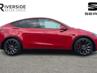 Used Tesla Model Y Performance 392 kW (534 HP) 2022 Midnight cherry red SUV