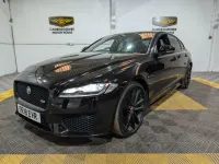 Used Jaguar XF S 300 HP (220 kW) 2018 Black Sedan