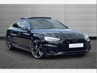 Used Audi A5 Black Edition 204 HP (150 kW) 2023 Black Coupe