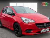 Used Vauxhall Corsa SRi 90 HP (66 kW) 2018 Red Hatchback