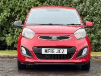 Used Kia Picanto 69 HP (50 kW) 2014 Red Hatchback