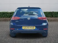 Used VW Golf VII Match 115 HP (84 kW) 2019 Atlantic blue Hatchback
