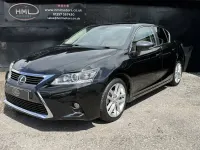 Used Lexus CT200h Luxury Line 136 HP (100 kW) 2016 Black Hatchback