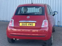 Used Fiat 500 Pop 69 HP (50 kW) 2015 Red Hatchback