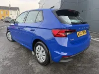 Begagnad Skoda Fabia 66 HK (48 kW) 2022 Blå Halvkombi