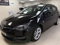 Used Vauxhall Astra SRi 145 HP (106 kW) 2021 Black Hatchback