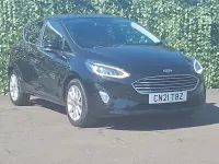 Begagnad Ford Fiesta Titanium 125 HK (91 kW) 2021 Svart Halvkombi