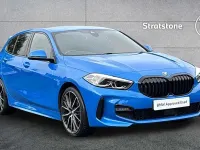 Used BMW 118 M Sport 136 HP (100 kW) 2023 Blue Hatchback