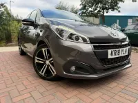 Used Peugeot 208 GT-line 2018 Grey Hatchback