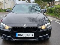 Used BMW 320 Sport Line 2013 Black Sedan