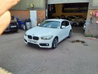Used BMW 118 Comfort Edition 150 HP (110 kW) 2018 White Hatchback