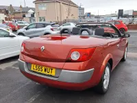 Used Renault Mégane Cabriolet Dynamique 2005 Red Cabriolet