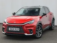 Used Lexus LBX 136 HP (100 kW) 2024 Red and black SUV