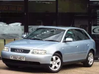 Used Audi A3 Comfort 125 HP (91 kW) 2001 Blue Hatchback