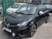 Usado MG MG3 106 HP (77 kW) 2017 Preto Citadino
