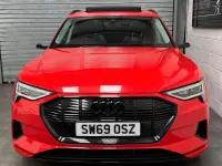 Used Audi e-tron 300 kW (408 HP) 2019 Red SUV