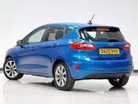 Used Ford Fiesta Trend 75 HP (55 kW) 2020 Blue Hatchback