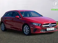 Usado Mercedes A200 163 CV (119 kW) 2020 Rojo Utilitario