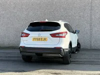 Used Nissan Qashqai Tekna 110 HP (80 kW) 2018 White SUV