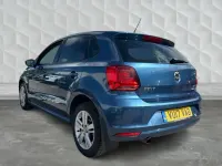 Używany VW Polo Match 90 KM (66 kW) 2017 Niebieski Hatchback