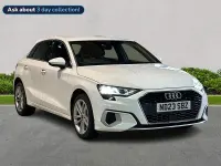 Used Audi A3 Sportback Sport 110 HP (80 kW) 2023 White Hatchback