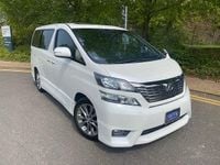 Used Toyota Alphard Platinum 2011 Pearl white MPV
