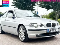 Used BMW 318 Compact 143 HP (105 kW) 2003 Silver Hatchback