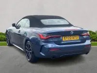 Used BMW 420 M Sport 184 HP (135 kW) 2022 Blue Cabriolet