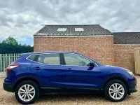 Used Nissan Qashqai Acenta 2014 Blue SUV