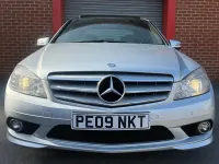 Used Mercedes C220 2009 Silver Sedan