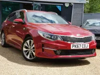 Used Kia Optima 141 HP (103 kW) 2017 Red Estate