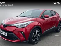 Used Toyota C-HR Design 122 HP (89 kW) 2022 Scarlet flare (pearlescent paint) SUV